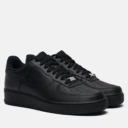 NIKE: Чёрные кроссовки  Air Force 1 Low