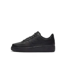 NIKE: Чёрные кеды  Air Force 1