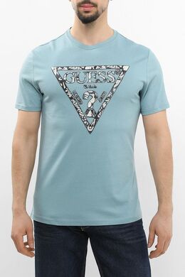 Guess: Хлопковая футболка 