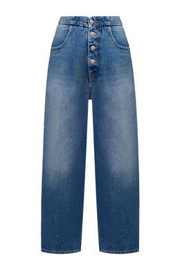 MM6 Maison Margiela: Голубые джинсы 