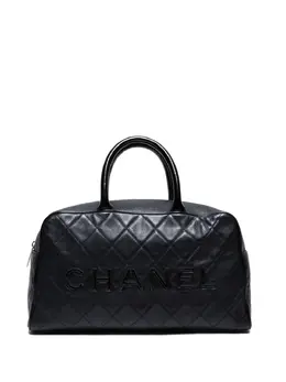 CHANEL Pre-Owned: Чёрная сумка 