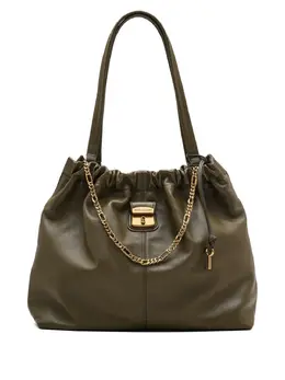 Marc Jacobs: Зелёная сумка-шоппер  The