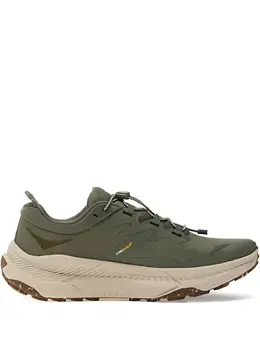 HOKA: Зелёные кроссовки 