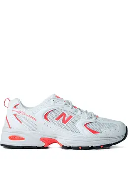 New Balance: Белые кроссовки  530