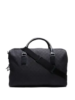 Gucci Pre-Owned: Чёрная сумка-шоппер 