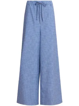 Marni: Голубые брюки 