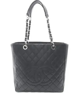 CHANEL Pre-Owned: Чёрная сумка 