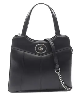 Gucci Pre-Owned: Чёрная сумка-шоппер 