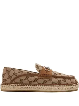 Gucci: Бежевые мокасины  Horsebit