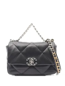 CHANEL Pre-Owned: Чёрная сумка 