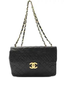 CHANEL Pre-Owned: Чёрная сумка 