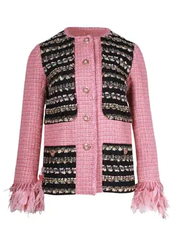 CHANEL Pre-Owned: Твидовый жакет 