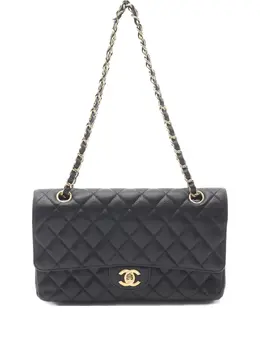 CHANEL Pre-Owned: Чёрная сумка 