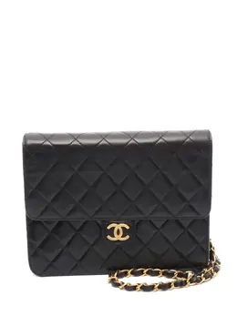 CHANEL Pre-Owned: Чёрная сумка 