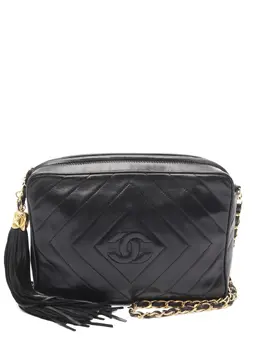 CHANEL Pre-Owned: Чёрная сумка 