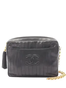 CHANEL Pre-Owned: Тёмная сумка 