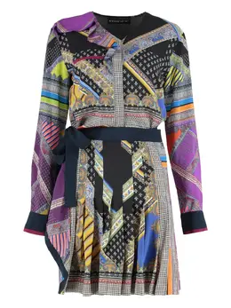 Etro: Плиссированное платье 
