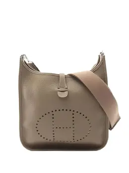 Hermès Pre-Owned: Серебристая сумка 