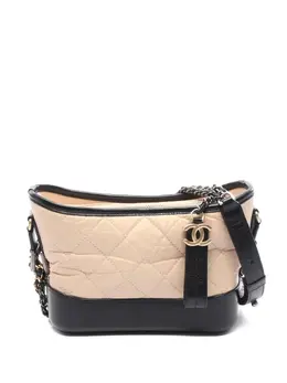 CHANEL Pre-Owned: Бежевая сумка 