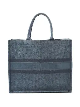 Christian Dior Pre-Owned: Голубая сумка-шоппер 