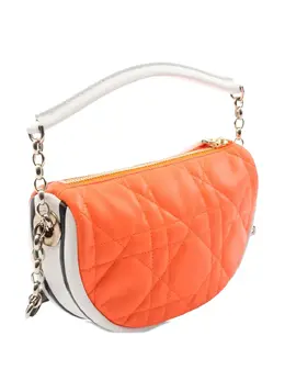 Christian Dior Pre-Owned: Оранжевая сумка-шоппер 