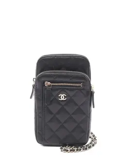 CHANEL Pre-Owned: Чёрная сумка 