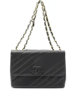 CHANEL Pre-Owned: Чёрная сумка 