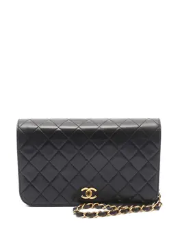 CHANEL Pre-Owned: Чёрная сумка 