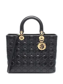 Christian Dior Pre-Owned: Чёрная сумка-шоппер 