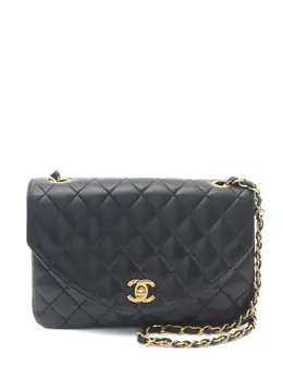 CHANEL Pre-Owned: Чёрная сумка 