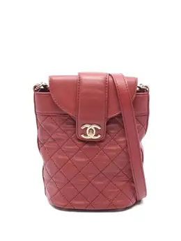 CHANEL Pre-Owned: Красная сумка 