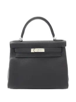 Hermès Pre-Owned: Чёрная сумка 
