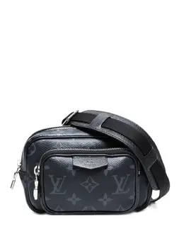 Louis Vuitton Pre-Owned: Чёрная сумка 