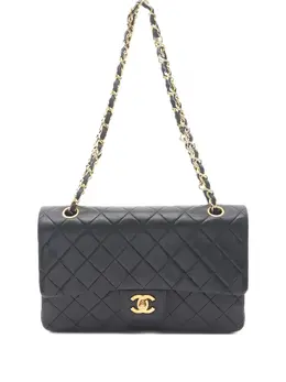 CHANEL Pre-Owned: Чёрная сумка 