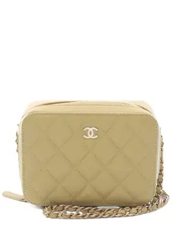 CHANEL Pre-Owned: Сумка цвета хаки 