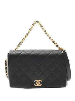 CHANEL Pre-Owned: Чёрная сумка 