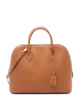 Hermès Pre-Owned: Коричневая сумка-шоппер 