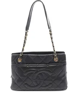 CHANEL Pre-Owned: Чёрная сумка 