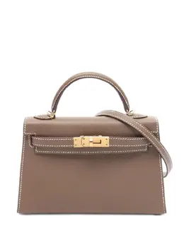 Hermès Pre-Owned: Коричневая сумка 