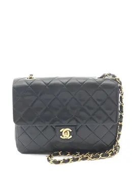CHANEL Pre-Owned: Чёрная сумка 
