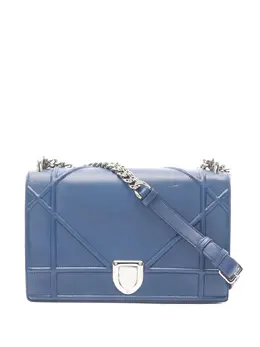 Christian Dior Pre-Owned: Голубая сумка 