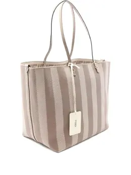 Fendi Pre-Owned: Бежевая сумка-шоппер 