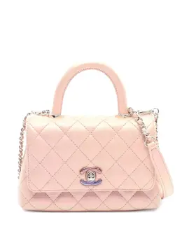 CHANEL Pre-Owned: Розовая сумка 