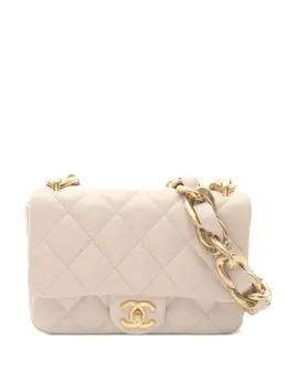 CHANEL Pre-Owned: Светлая сумка 