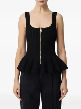 Elisabetta Franchi: Чёрный топ 