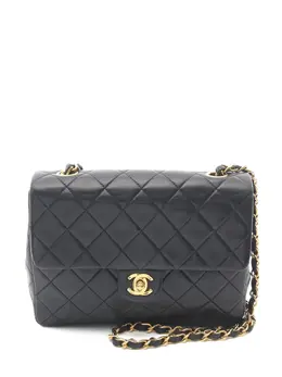 CHANEL Pre-Owned: Чёрная сумка 