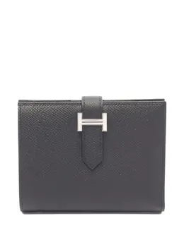 Hermès Pre-Owned: Чёрный кошелёк 