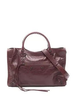 Balenciaga Pre-Owned: Бордовая сумка 