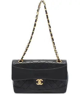CHANEL Pre-Owned: Чёрная сумка 