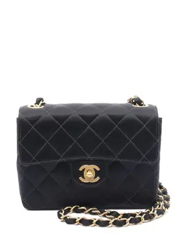 CHANEL Pre-Owned: Чёрная сумка 